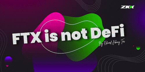 FTX is not DeFi